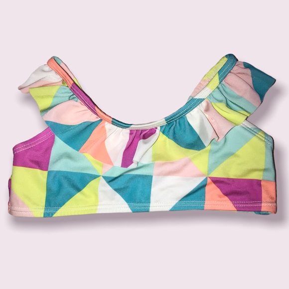Crazy 8 Geometric Print Two-Piece Bikini Swimsuit.  Size 3T. - Picture 3 of 4